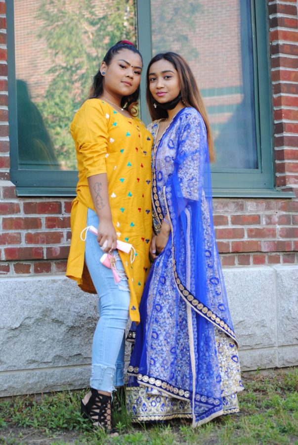 Kalpana Chhetri and Hema Darjee represent Nepal at International Night 2021.